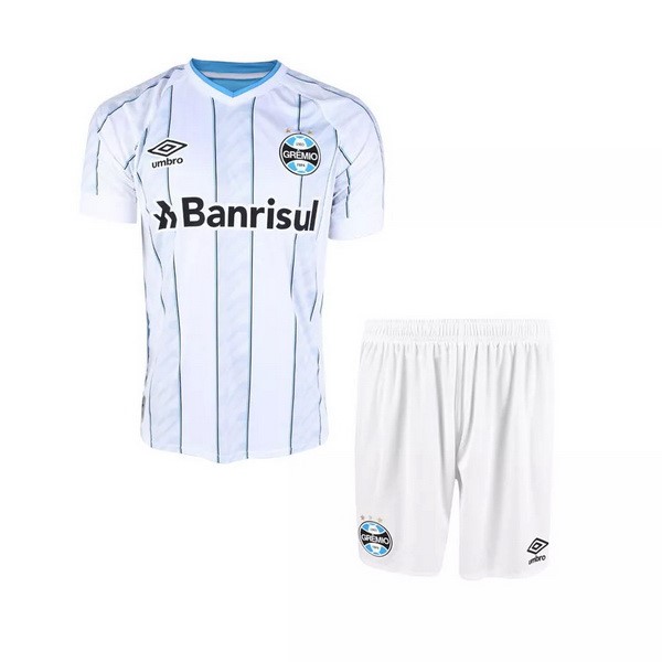 Camiseta Grêmio FBPA 2ª Kit Niños 2020 2021 Blanco